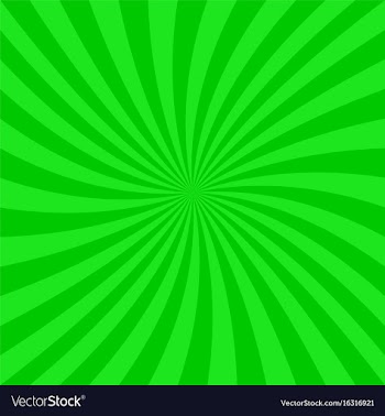 Green abstract spiral design background vector image