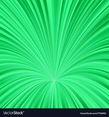 Green abstract vortex design background vector image