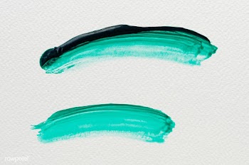 Green acrylic paint | Free stock illustration - 583634