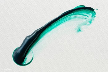 Green acrylic paint | Free stock illustration - 583679