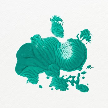 Green acrylic paint | Free stock illustration - 583691