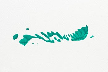 Green acrylic paint | Free stock illustration - 583701