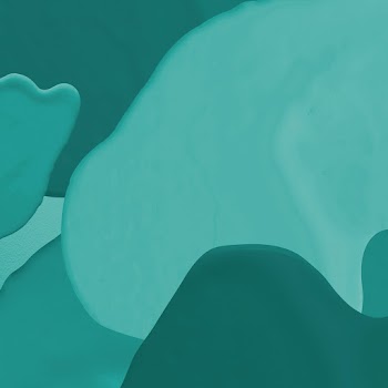 Green acrylic paint texture background with blank space