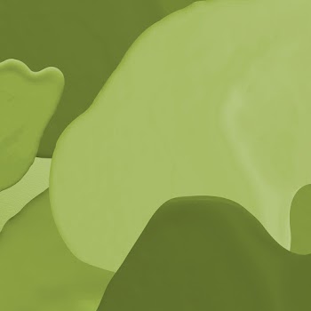 Green acrylic paint texture background with design space