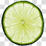 Green aesthetic, sliced green fruit transparent background PNG clipart