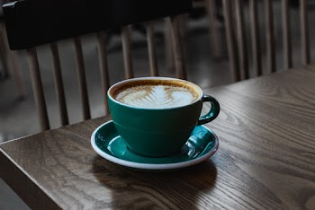 Green and Black Ceramic Bowl