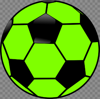 Green And Black Soccer Ball Clip Art at PNGio - vector clip ...
