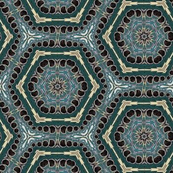Green and Black Wallpaper