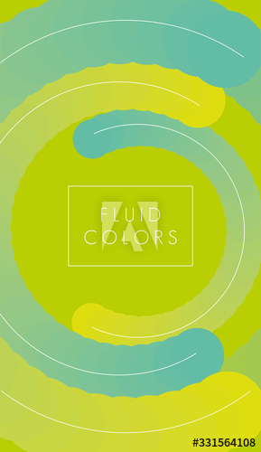 green and blue paint fluid colors background