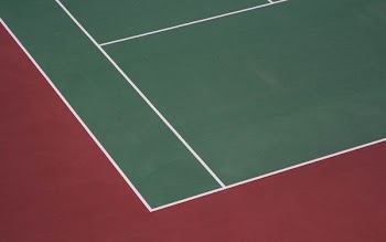 green and brown sports field illustration