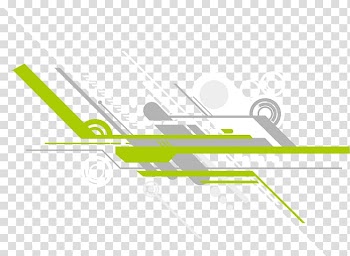 Green and gray logo, Technology Green Research and development, Digital Technology geometric lines transparent background PNG clipart