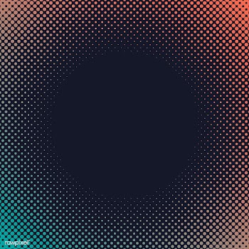 Green and orange halftone background vector | Free stock vector - 542617