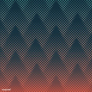 Green and orange halftone background vector | Free stock vector - 542694