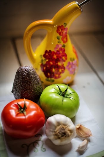 Green and Orange Tomatoes