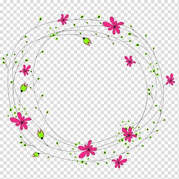 Green and pink flower wreath illustration, Bible Jesus Loves Me Sticker Zazzle, Garland background material transparent background PNG clipart