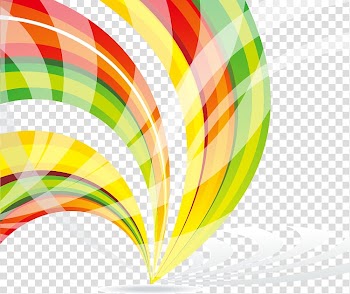 Green and red abstract painting, Euclidean Geometry Abstract art Geometric abstraction Blue, Colorful abstract geometric curve transparent background PNG clipart