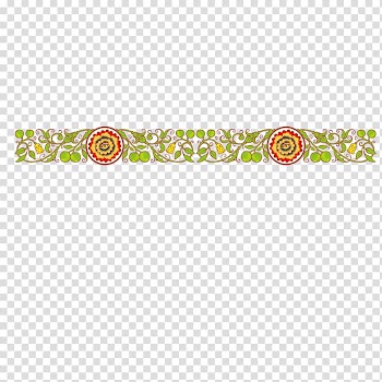 Green and red graphic design frame, Motif Pattern, Patterns Decorative Edge Patterns transparent background PNG clipart