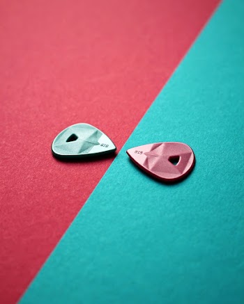 Green and Red Guitar Pics