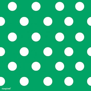Green and white seamless polka dot pattern ve.. | Free stock vector - 530833