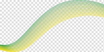Green and yellow decor, Yellow Material Pattern, Science and technology lines transparent background PNG clipart