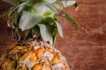 Green and Yellow Pineapple