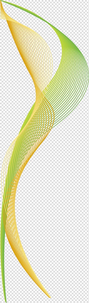 Green and yellow stands illustration, Curve Green Euclidean Arc, Green line curve transparent background PNG clipart