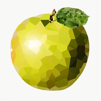 Green apple crystallized style overlay | Free  transparent png - 2347613
