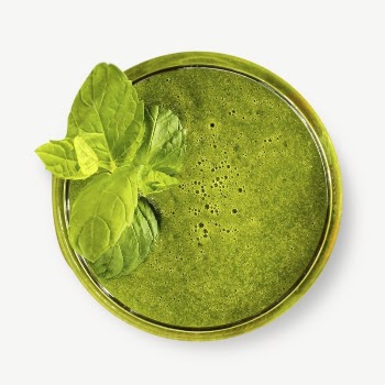 Green apple smoothie  collage | Free PSD - rawpixel
