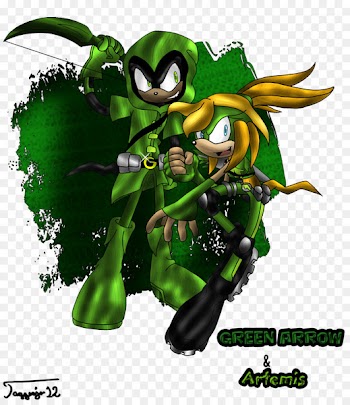 Green Arrow Artemis Crock Cartoon Superhero Artemis of Bana-Mighdall - artemis background 