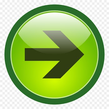 Green Arrow Button Clip art - direction 