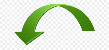 Green Arrow Curve Clip art - Arrow Curved 