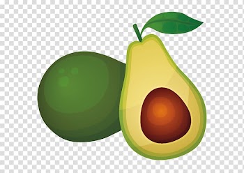 Green avocado illustration, Apple Pear Fruit Avocado, pears transparent background PNG clipart