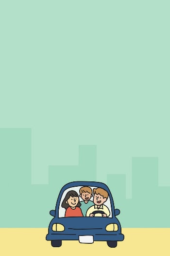 Green background, family traveling illustration | Free Photo - rawpixel