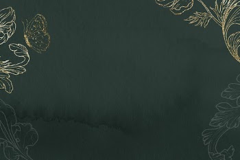 Green background, ornamental floral design | Free Photo - rawpixel