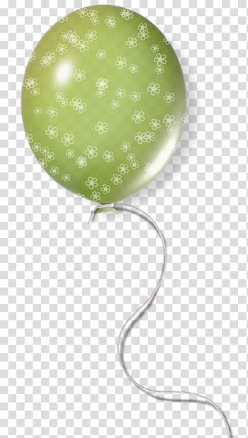 Green Balloon , Green balloons transparent background PNG clipart