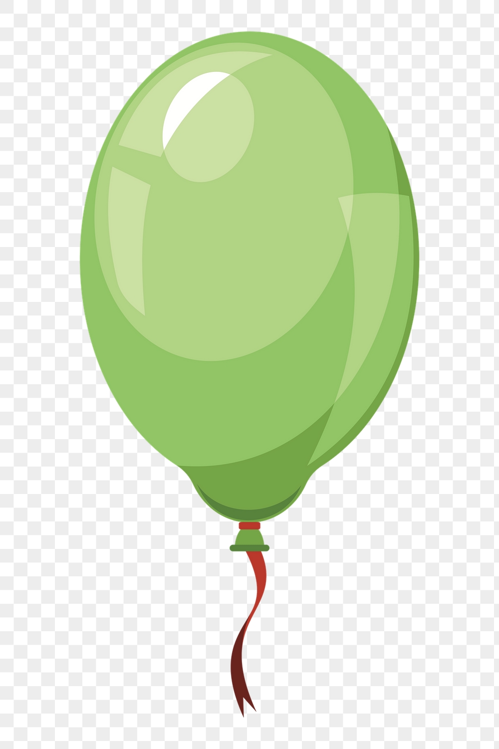 Green balloon png sticker, party | Free PNG - rawpixel