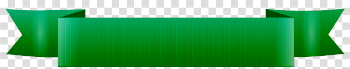 Green Banner PNG Image Transparent