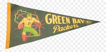 Green Bay Packers Atlanta Braves MLB World Series Pennant - NFL 