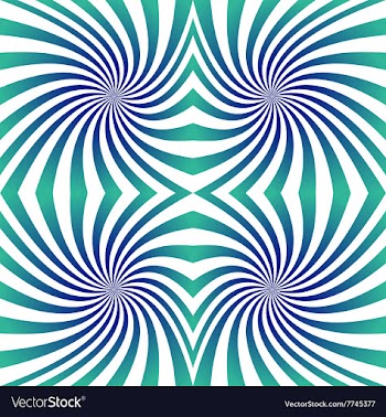 Green blue seamless swirl background vector image