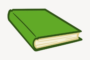 Green book sticker, stationery illustration | Free Vector - rawpixel