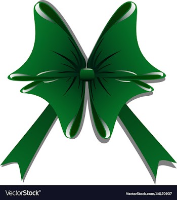 green bow