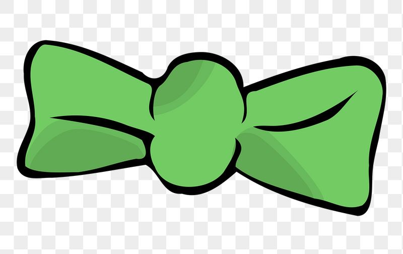 Green bow png sticker, transparent | Free PNG - rawpixel
