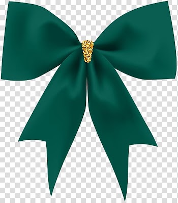 Green bow ribbon, , Ribbons And Banners transparent background PNG clipart