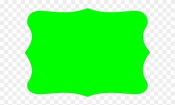 Green Bracket Clip Art - Rectangle Bracket Frame Png