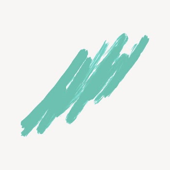 Green brush stroke collage element | Free Vector Illustration - rawpixel