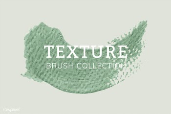 Green brush stroke texture | Free stock vector - 680948