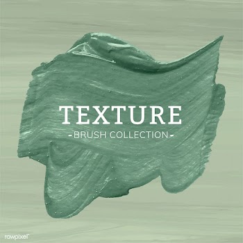 Green brush stroke texture | Free stock vector - 680980