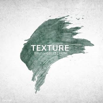 Green brush stroke texture | Free stock vector - 680982
