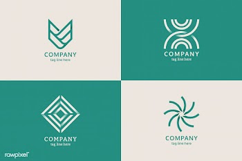 Green business logo set | Free stock vector - 581861