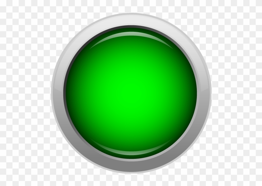 Green Button Icon Png